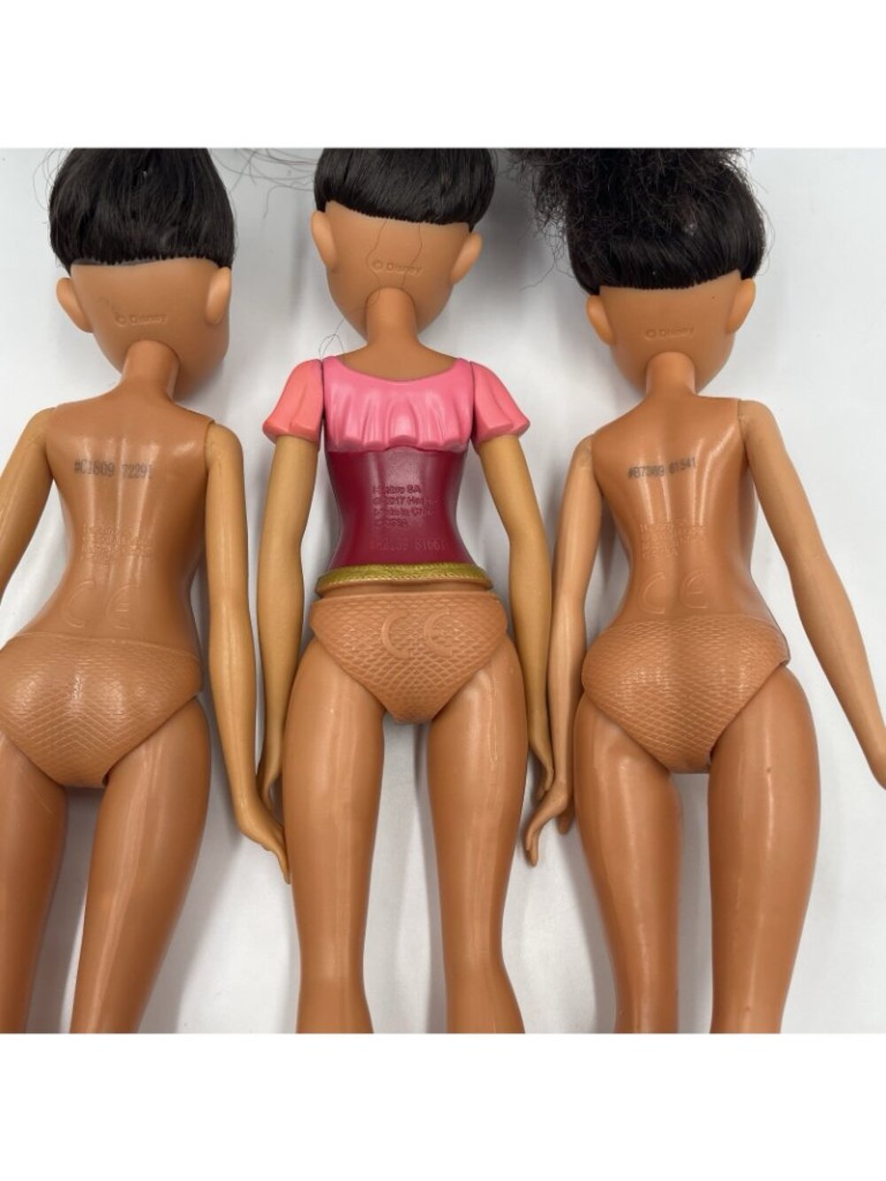 Lot of 3 Disney Elena of Avalor Dolls 11.5" Hasbro Nude for OOAK Custom Art Base - Picture 9 of 10